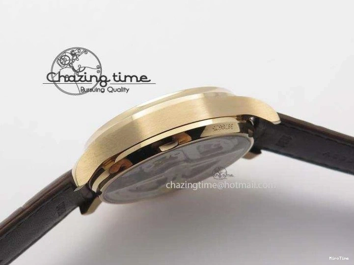 MIROTIME 0410 Unisex Portuguese Real PR RG IW500702 ZF 1:1 Best Edition On Brown Leather Strap A52010 V 7303